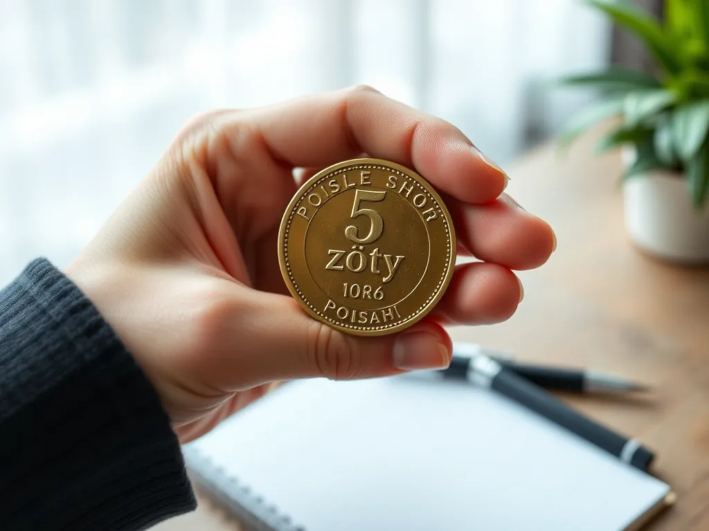 Ile waży moneta 5 zł?