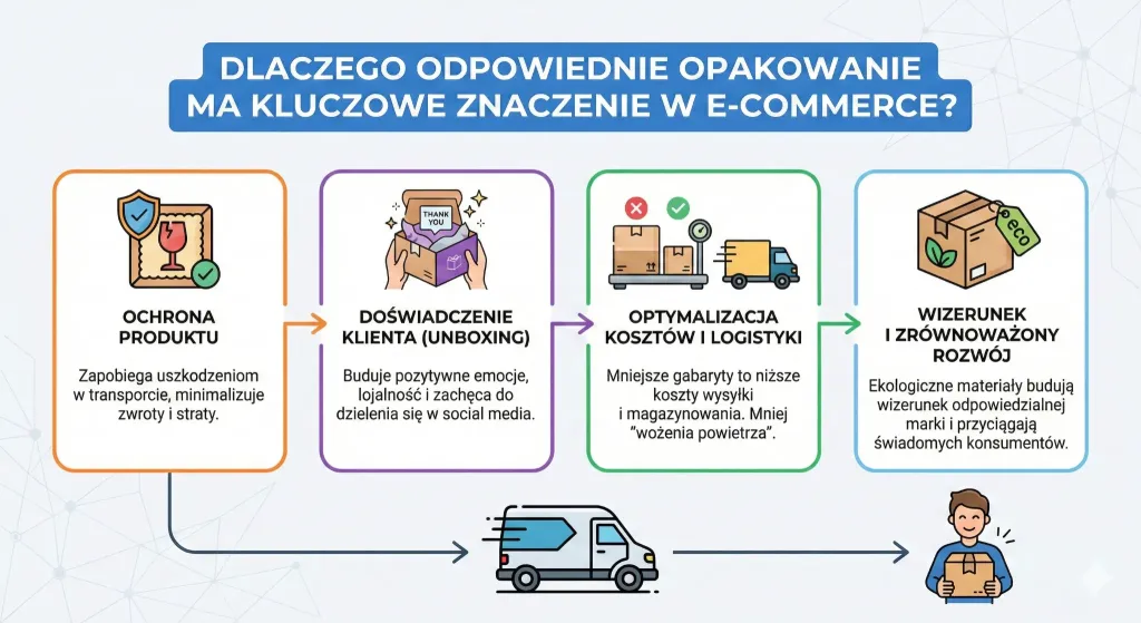 Dlaczego odpowiednie opakowanie ma kluczowe znaczenie w e-commerce?